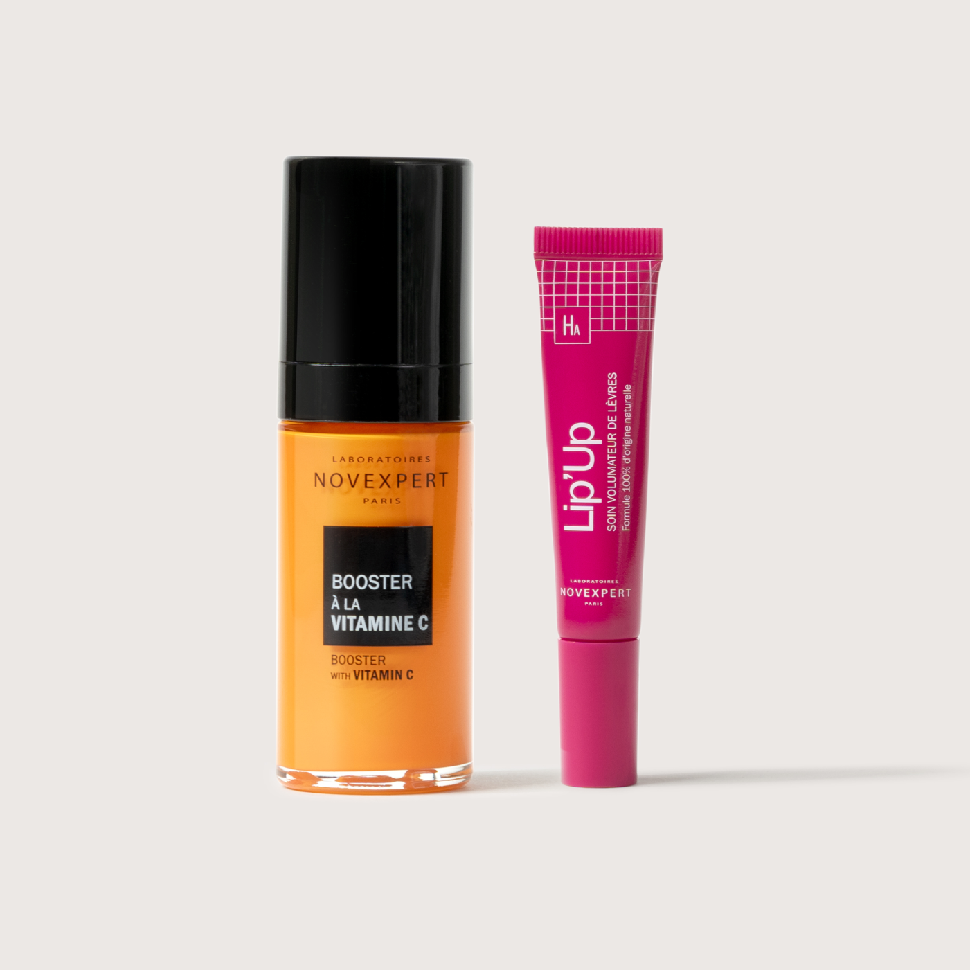 Pack GLOW Booster Vitamina C + Lip Up Acido Hialurónico