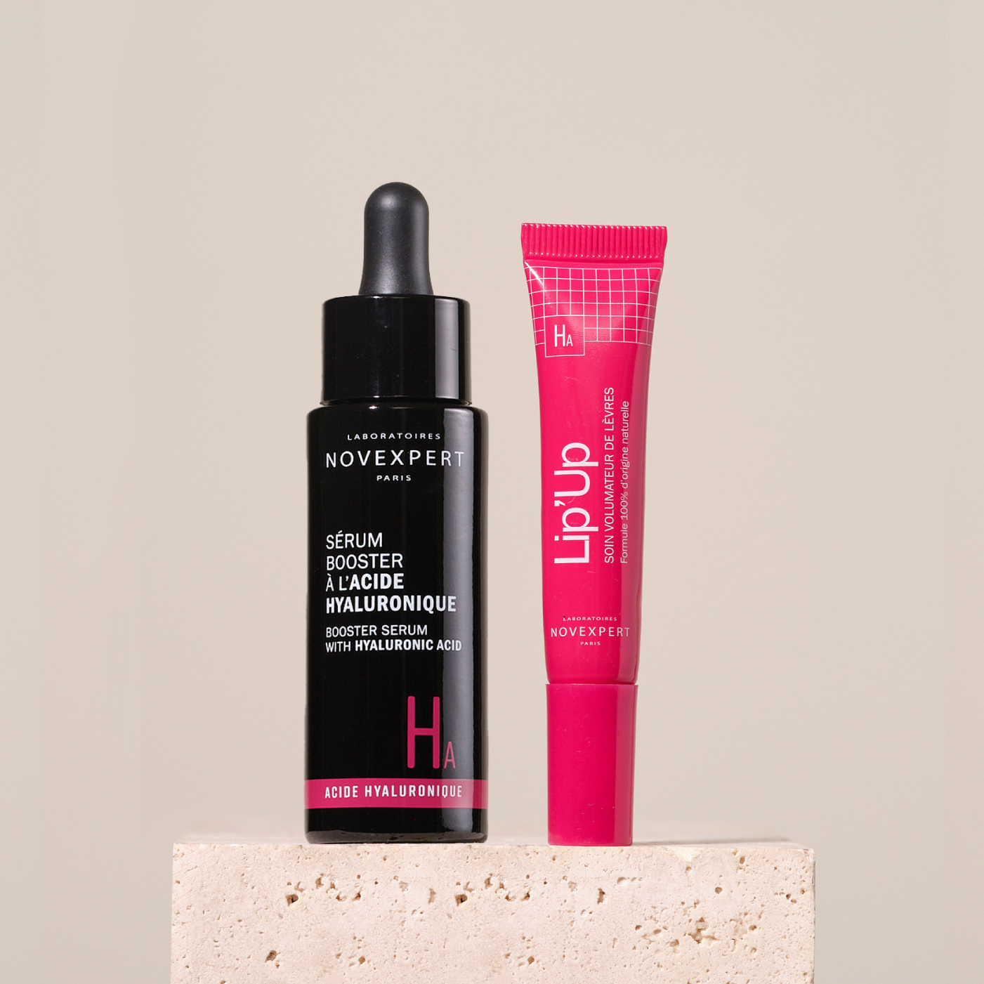Pack Acido Hialurónico: Serum Booster + Lip Up GRATIS