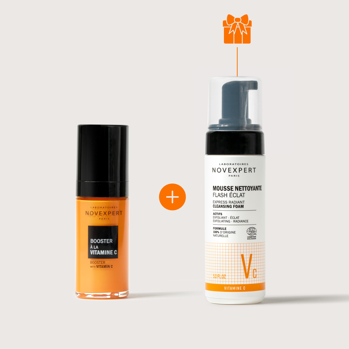 Pack Vitamina C: Booster + Espuma Limpiadora GRATIS