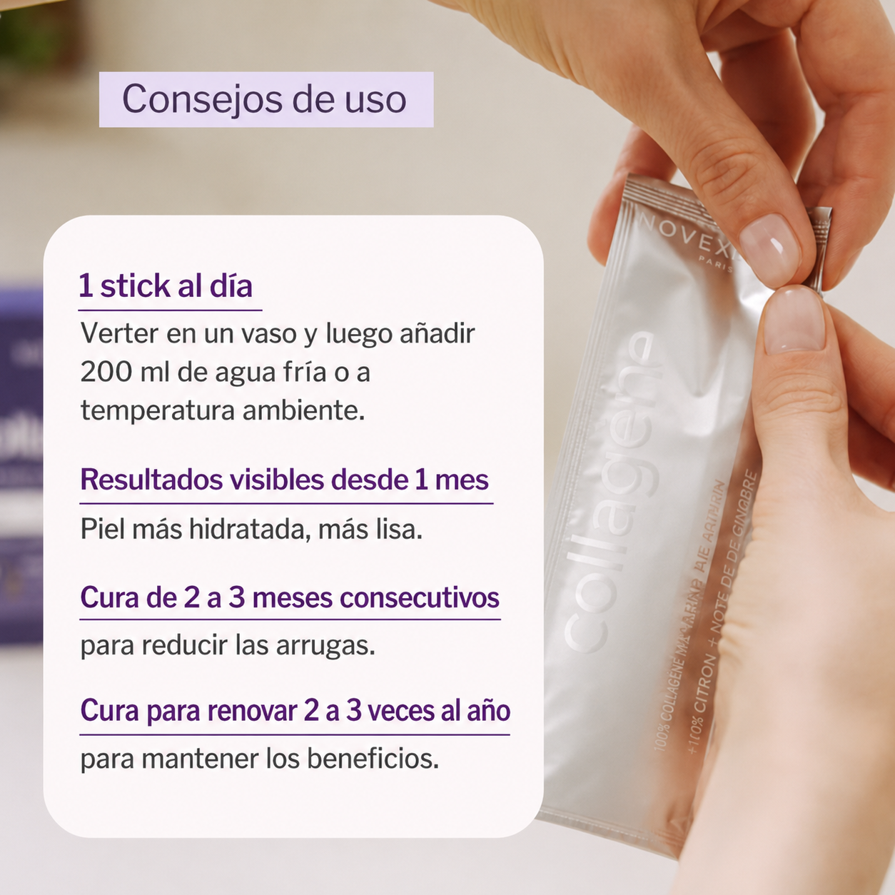 Suplemento Alimenticio Colageno+